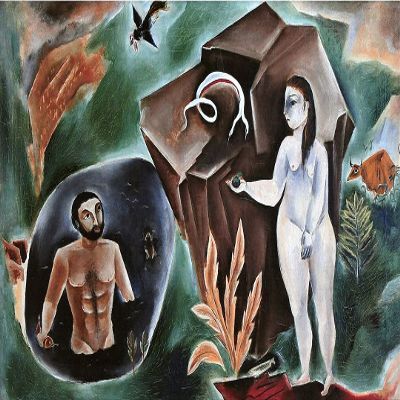 Adam and Eve : Yasuo Kuniyoshi : Archival Quality Art Print