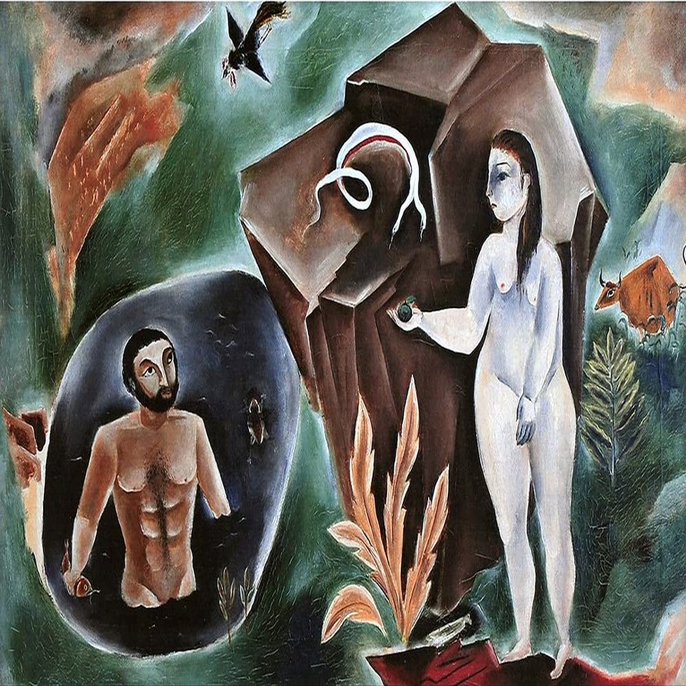 Adam and Eve : Yasuo Kuniyoshi : Archival Quality Art Print