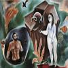 Adam and Eve : Yasuo Kuniyoshi : Archival Quality Art Print view 1