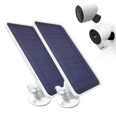 DIANMU Solar Panel for SimpliSafe Outdoor Security Camera Series, 2 Pack
