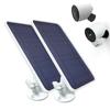 DIANMU Solar Panel for SimpliSafe Outdoor Security Camera Series, 2 Pack view 1