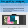 HP 22-dd0032 All-in-One PC Desk Computer, 21.5" Full HD Micro-Edge Display, AMD Ryzen 3 Processor, AMD Radeon Graphics, 8 GB SDRAM, 256 GB SSD, Windows11 Home OS, MU-MIMO, Bluetooth, and Wi-Fi (2022) view 3