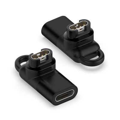 2-Pack Charger Adapter Compatible for Garmin Vivosmart 5 Watch Charging Charging Type-C Female Adapter Charger Converter for Garmin Vivosmart 5 Watch