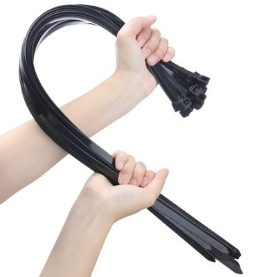 26 Inches Large Zip Ties Heavy Duty 30 Packs - Max Load 200 LBS, Work Temp 5  - 176  - Long Durable Adjustable Nylon Wire Ties for Both Indoor and Outdoor