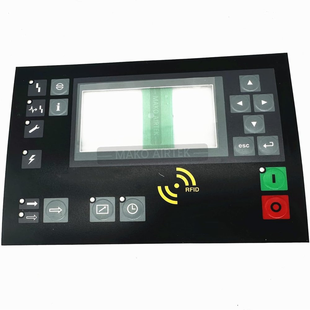 Keypad Membrane Decal for Controller Control Panel Fits KAESER (7.7601P0)