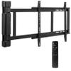 VIVO Steel Low Profile Electric TV Wall Mount for 32 to 75 inch LCD LED Plasma Screens, Motorized Swing TV Bracket with 90 Degree Swivel, MOUNT-E-WM075 view 1