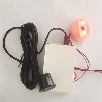 Ultra220 Distance Sensor/alarm In Front Of The Car Away From The Distance/distance Can Be Set With Buzzer Alarm - (Color: 250cm/ Voltage: 12V/ Size: Alarm From Outside)