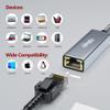 USB C to Gigabit Ethernet Adapter, RJ45 Type C Ethernet Converter, USB-C LAN Card NIC Adapter Supports Thunderbolt 3/4 for iPhone 15, Mac, MacBook Pro/Air, Laptop view 4