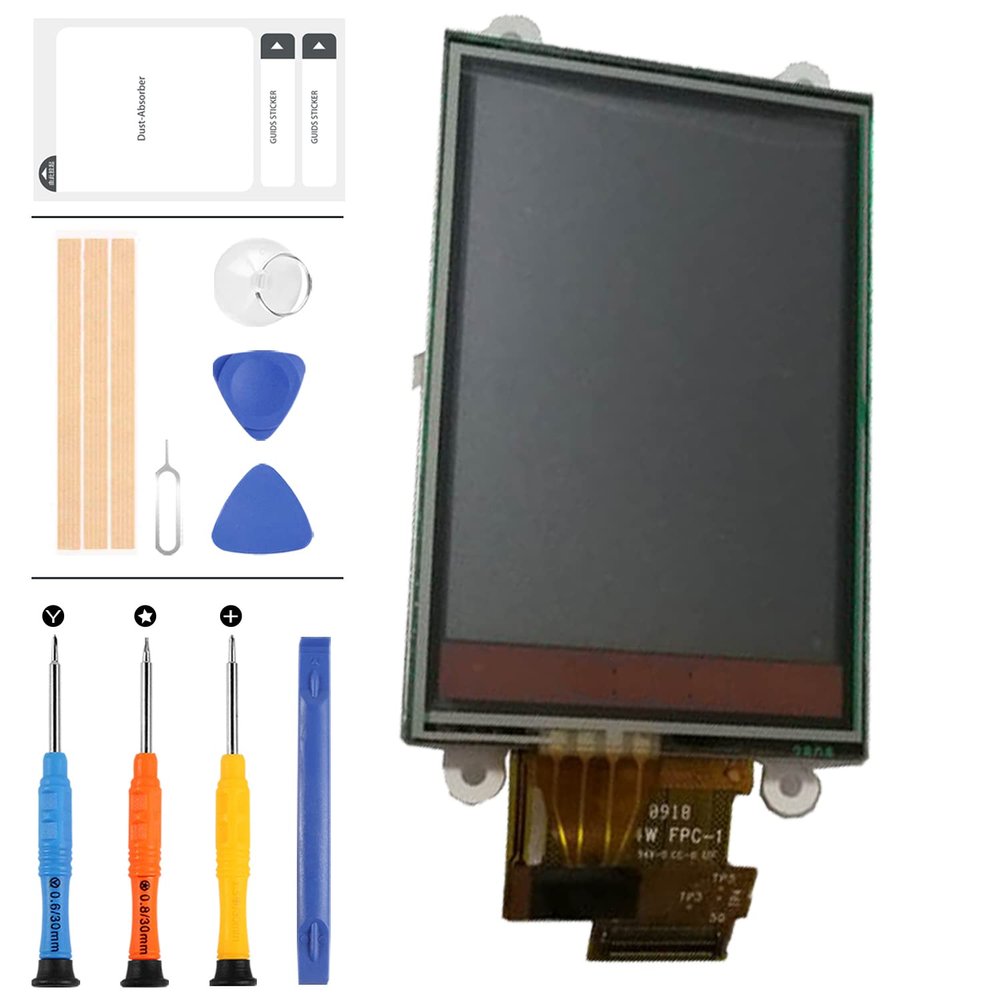 for Garmin Dakota 10 20 Screen Replacement - for Garmin Dakota 10 Handheld Full LCD Panel Assembly Kit for Garmin Dakota 10 Display Touch Screen Digitizer Repair Parts +Tools