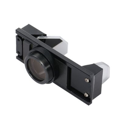 Lab Microscope Slides Monocular Video Microscope C-Mount Lens 0.7X-4.5X 3D Magnifier 10X-180X Continuous Zoom for Industrial Camera Microscope Parts (Color : 3D Objective Viewer)