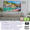 Elite Screens Aeon CineGrey 5D, 115 inch Diagonal 16:9, Edge Free Ceiling Light Rejecting and Ambient Light Rejecting Fixed Frame Projection Projector Screen for Movie Home Theater, AR115DHD5 view 2