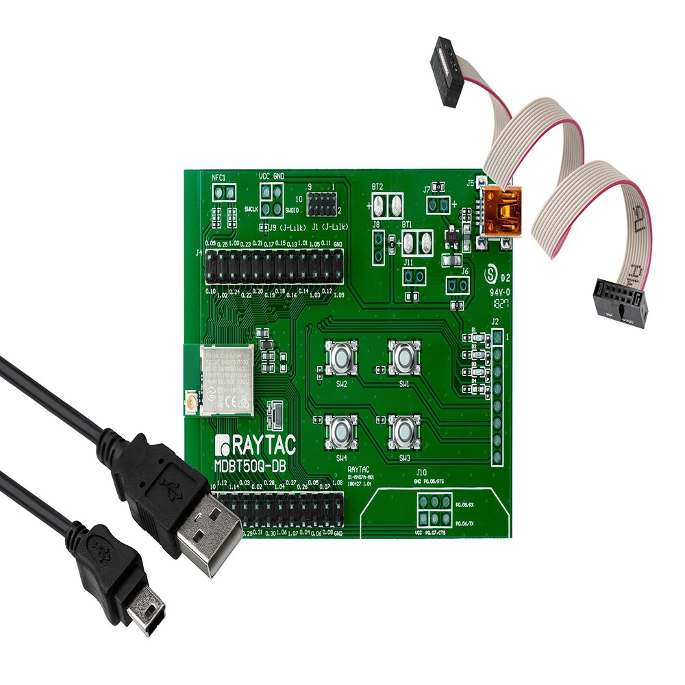 MDBT50Q-DB Nordic nRF52833 Module Demo Board Dev Kit 42 GPIO Bluetooth Module BT5.2 FCC IC CE Telec KC SRRC (u.FL Connector)