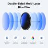 NEEWER 55mm Variable ND Filter ND2-ND400 (1-9 Stops), Neutral Density Filter, Multiple Coatings, Water and Scratch Resistant view 2
