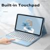 SENLAN iPad Air2/iPad5/iPad6 Keyboard Case - Touchpad, Magnetic, Detachable Bluetooth, Slim Smart Case - Round Key for iPad 5th/6th Gen 9.7'' (Mint Green) view 2