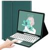 SENLAN iPad Air2 Keyboard Case with Touchpad, Magnetic, Detachable Bluetooth, Slim Smart Case, Round Key for iPad 5th/6th Gen 9.7'' (Dark Green) view 1