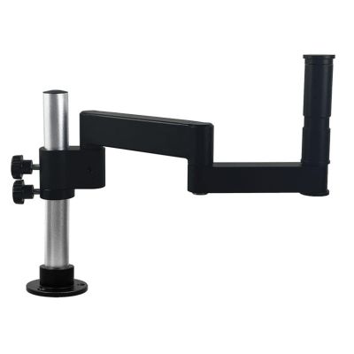 Articulating Arm Microscope Stand, 360 Rotatable Universal Clamp, for Stereo Trinocular Microscope, HDMI Camera, Phone, Soldering, Repair Tools (25mm)
