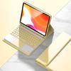 for iPad 6th/5th Gen 9.7'' Air2 Keyboard Case iPad 5 iPad 6 Slim Smart Magnetic Detachable Bluetooth Keyboard Trackpad Cute Color Keycap (Yellow, iPad Air2/iPad5/iPad6) view 1