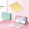 for 2024 New iPad Air 11'' & iPad Air4 2020 &iPad Air5 2022 Keyboard Case with touchpad/Pencil Holder Detachable Bluetooth Keyboard Color Keys (Sky Blue) view 3