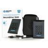 SecureData SecureDrive DUO 2TB Hardware Encrypted USB 3.0 Ext Drive FIPS 140-2 Level 3 Unlock via KeyPad or Phone app TAA Compliant, CJIS, HIPAA, CMMC, GDPR compliant, works with Mac and Win free AV view 2