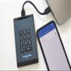 SecureData SecureDrive DUO 2TB Hardware Encrypted USB 3.0 Ext Drive FIPS 140-2 Level 3 Unlock via KeyPad or Phone app TAA Compliant, CJIS, HIPAA, CMMC, GDPR compliant, works with Mac and Win free AV view 4