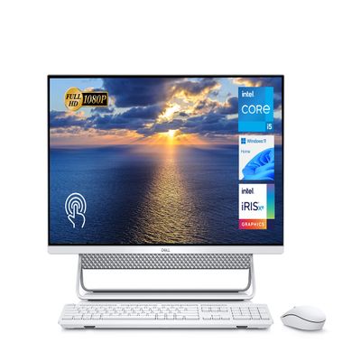 DELL Inspiron 24 5000 All-in-One Business Desktop, 23.8 FHD Touchscreen, Intel i5-1135G7, 16GB DDR4 RAM, 1TB SSD, Webcam, Wi-Fi 6, HDMI, Wireless Keyboard&Mouse, Win11 Home, Silver
