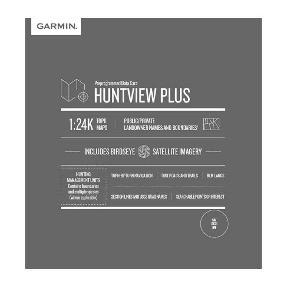 Garmin MicroSD/SD HuntView Plus v2021 - Virginia