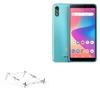 BoxWave Stand and Mount Compatible with BLU Studio X10+ - Pocket Aluminum Stand 3-in-1, Portable Multi Angle Viewing Riser - Metallic Silver view 1