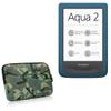 BoxWave Case Compatible with Pocketbook Aqua 2 - Camouflage Suit with Pocket, Neoprene Camo Suit Zipper Pocket for Storage view 1