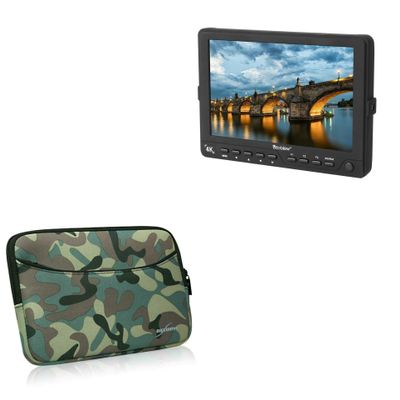BoxWave Case Compatible with Bestview S7 - Camouflage Suit with Pocket, Neoprene Camo Suit Zipper Pocket for Storage