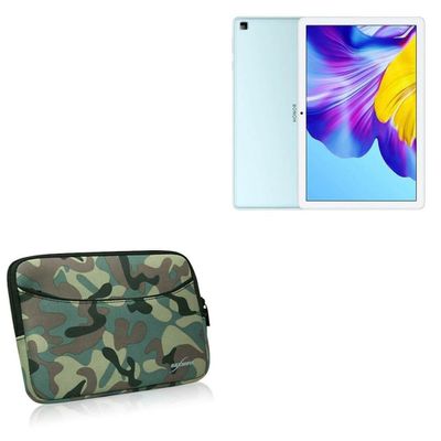 BoxWave Case Compatible with Honor Pad 6 - Camouflage Suit with Pocket, Neoprene Camo Suit Zipper Pocket for Storage