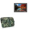 BoxWave Case Compatible with Lilliput FS7 - Camouflage Suit with Pocket, Neoprene Camo Suit Zipper Pocket for Storage view 1