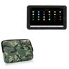 BoxWave Case Compatible with Naxa NID-7019 - Camouflage Suit with Pocket, Neoprene Camo Suit Zipper Pocket for Storage view 1