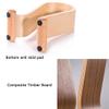 Headphone Stand Wood Arch Headphone Holder Gaming Headset Stand Headset Holder for Desk (Color : White, Size : 16.6 * 11 * 28cm) view 4