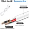 Digipartspower 3.3ft White 5V USB Power Charger Cable Cord Lead for VTech Kidizoom Smartwatch Smart Watch view 2