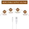Digipartspower 3.3ft White 5V USB Power Charger Cable Cord Lead for VTech Kidizoom Smartwatch Smart Watch view 3