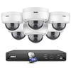 ANNKE H800 8CH Dome IP Security Camera System with 8MP H.265+ NVR, 6 X 5MP Outdoor CCTV Camera, Audio Recording, 100ft EXIR 2.0 Night Vision, IP67 Weatherproof, 24/7 Video Surveillance (3TB HDD) view 1