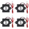 DWEII 4 PCS Speaker 3 Watt 8 Ohm Mini Speaker 8ohm 3w Loundspeaker Micro for Arduino with JST-PH2.0 Interface for Small Electronic Projects Advertising Machines LCD TV Monitors view 1