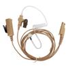 Amasu HT750 HT1250 Earpiece Earphone Headsets with PTT Mic Compatible with GP328 GP380 HT750 HT1250 PRO7550 MTX8250 Two Way Radio view 1