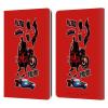 Head Case Designs Officially Licensed The Batman Sticker Print Collage Graphics Leather Wallet Case Compatible with Kindle Paperwhite 1/2 / 3 view 1