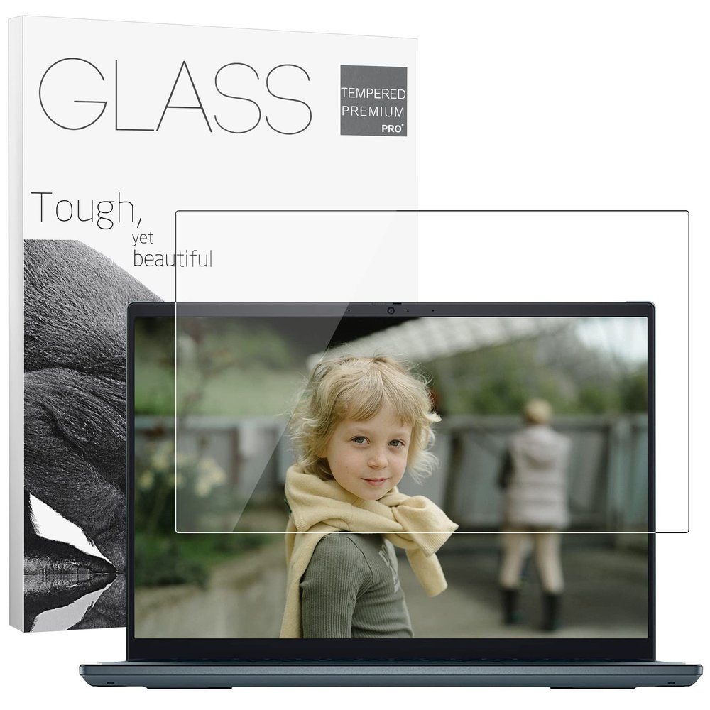 11.6 inch Laptop Screen Protector Tempered Glass Compatible with HP/Dell/Acer/ASUS/Samsung/Lenovo/Toshiba Laptops, 11.6" 16:9 Aspect Ratio Screen Bubble Free Anti Scratch Ultra Clear Anti Fingerprint
