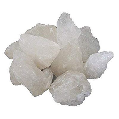 ROSEVILLA NEERAJ- Natural Alum Stones Fitkari Phitkari Fitakri stone For Water purification, vastu, shaving, skin, teeth, plants- 200 Gm