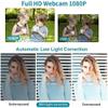 4K Webcam, HD Webcam 8MP- Laptop PC Desktop Computer Web Camera with Microphone, USB Webcams for Video Calling Recording Streaming Video Conference, Webcam with Mini Tripod,Privacy Shutter. view 2