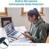 4K Webcam, HD Webcam 8MP- Laptop PC Desktop Computer Web Camera with Microphone, USB Webcams for Video Calling Recording Streaming Video Conference, Webcam with Mini Tripod,Privacy Shutter. view 4
