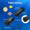 Dive Video Light 2000 Lumen Dive Photography Camera Light for gopro Dive LED Flashlight lamp, 100M/330FT Underwater Flood Light with White Beam red Beam Battery Rechargeable Torch NiteScuba V20 view 2