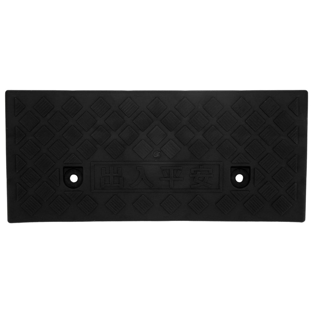5cm Thickness Curb Ramp Portable Threshold Ramp,Threshold Ramp,Non Slip Solid Rubber Threshold Ramp for Thresholds,Doorways,Bathroom, Car Vehicle Driveway Loading Dock (Black), Threshold Ramp,5cm