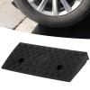 5cm Thickness Curb Ramp Portable Threshold Ramp,Threshold Ramp,Non Slip Solid Rubber Threshold Ramp for Thresholds,Doorways,Bathroom, Car Vehicle Driveway Loading Dock (Black), Threshold Ramp,5cm view 4