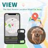 Asopetch Holder for Dog Collar, Waterproof Dog Collar Holder, Soft Silicone Full-Body Protective Anti-Lost Case, Ultra-Durable, Easy Installation, Lightweight, Black, 2 Pack view 2