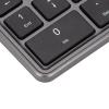 ASHATA 2 in 1 Number Pad, Mini 22 Keys Numeric Keypad, Blutooth 4.2 2.4G Dual Modes USB Number Pad Numpad with Touchpad for Laptop, PC, Desktop, Notebook(Iron) view 4