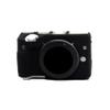 Camera Soft Silicone Case Bag Black Rubber Armor Skin Body Cover Protector for Canon EOS M3 mirrorless camera view 1