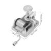 Pssopp 18 Note Musical Mechanism Movement Alloy Musical Mechanism Clockwork Mechanism Replacement for DIY Music Boxes view 4